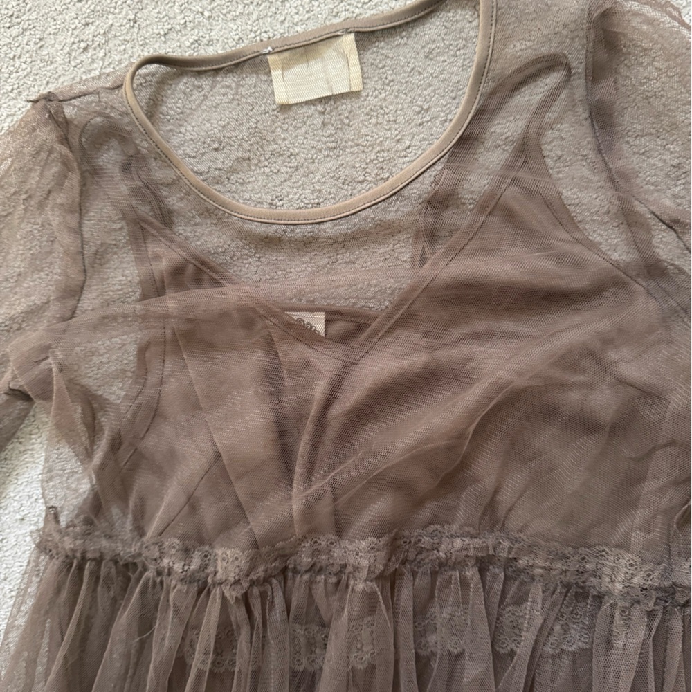 Chocolate Brown maxi dress